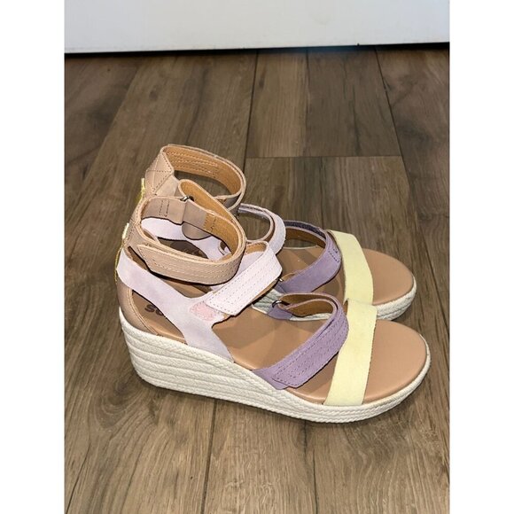 Sorel Cameron Multicolor Espadrille Wedge Sandal’s Women’s Size 7 - Picture 8 of 11